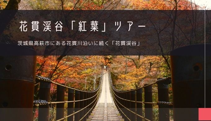 花貫渓谷 紅葉 ツアー特集 21年宿泊 日帰りバスツアー