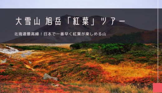 大雪山 旭岳「紅葉」おすすめツアー特集！