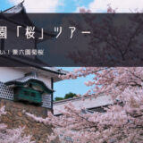 兼六園「桜」おすすめツアー特集！