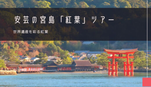 安芸の宮島「紅葉」おすすめツアー特集！