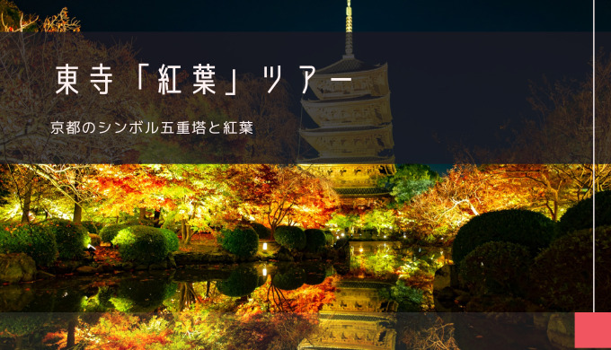 東寺「紅葉」おすすめツアー特集！