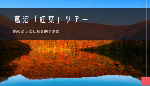 蔦沼「紅葉」おすすめツアー特集！